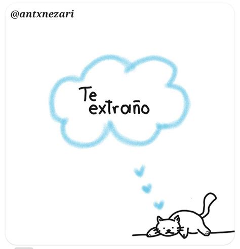 Te Extraño Ideas Note It Dibujo Para Note It App Frases