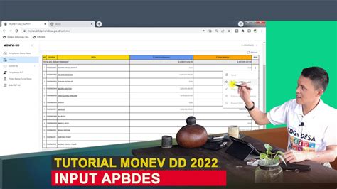 Tutorial Monev Dd Input Apbdes Youtube