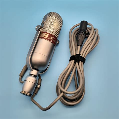 Vintage 1960s Toshiba Type G Ribbon Microphone RCA 77 DX Reverb