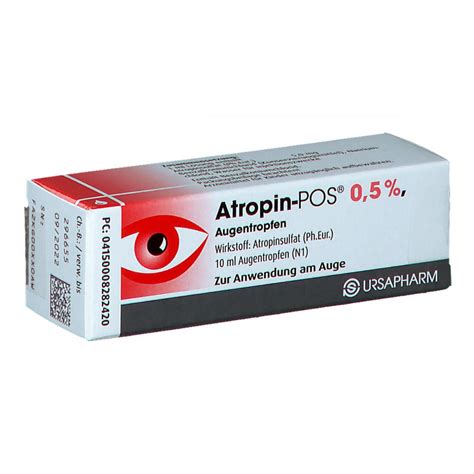 Atropin Pos Augentropfen 05 10 Ml Online Kaufen