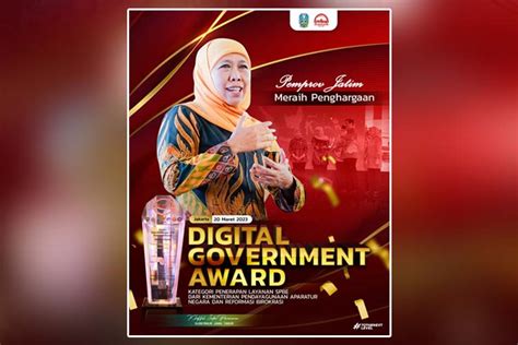 Pemprov Jatim Raih Digital Government Award Dari Kemenpan Rb Berkat