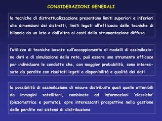 Approccio Multidisciplinare Al Contenimento Delle Perdite Idriche PPT