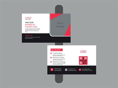 Corporate Business Postcard Template Design. 26622114 Vector Art at ...