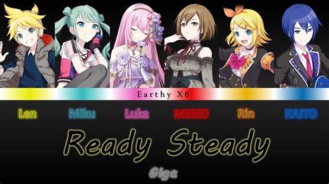 Giga Ready Steady Vocaloid X6 Cover Youtube Music