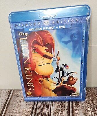 The Lion King Blu Ray Dvd Disc Set Diamond Edition New