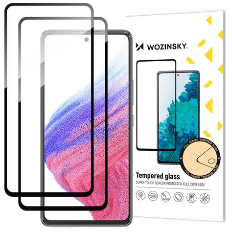 Wozinsky szkło hartowane Full Glue 2x do Samsung Galaxy A54 5G Foster