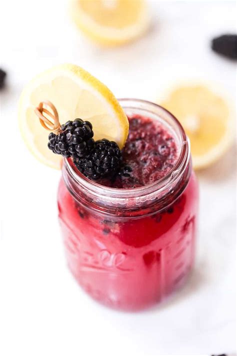 Sparkling Blackberry Lemonade Simply Quinoa