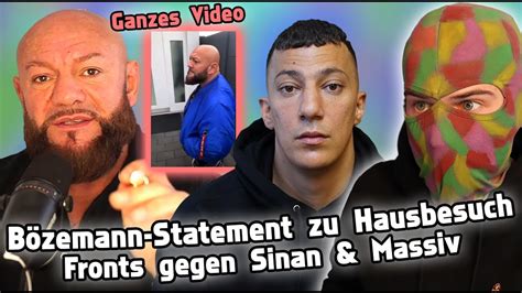 B Zemanns Statement Zum Hausbesuch Bei Farid Bang Fronts Gegen Sinan