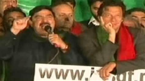 Sheikh Rasheed Ahmad Speech In PTI Azadi March Islamabad 6th