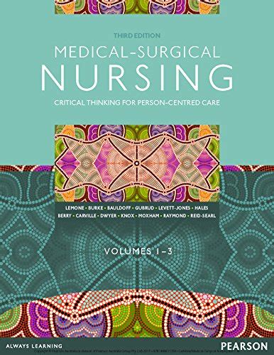 Amazon Medical Surgical Nursing Critical Thinking For Person