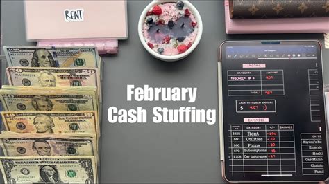 February Cash Stuffing Paycheck 2 Stuffing Updates Dave Ramsey