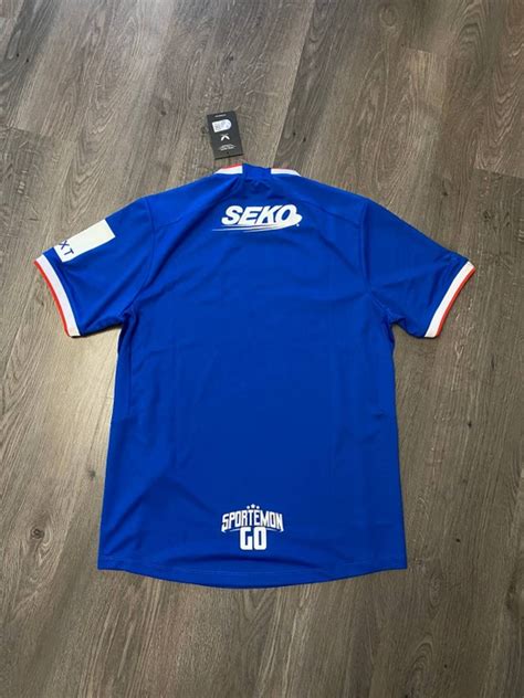 Vintage Castore Glasgow Rangers 2022 2023 Home Soccer Jersey Grailed