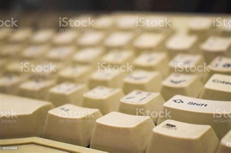 Old Computer Keyboard Stock Photo Download Image Now Old Fashioned