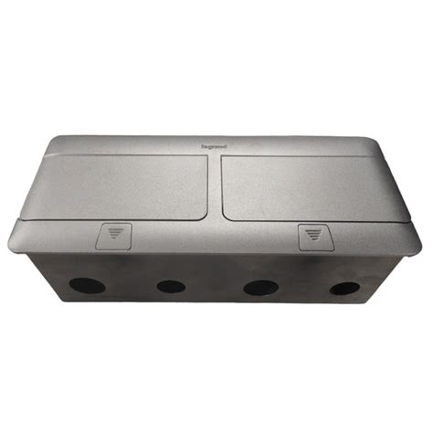 Legrand Выдвижной розеточный блок IP 40 - 8 модулей - алюминий (id ...