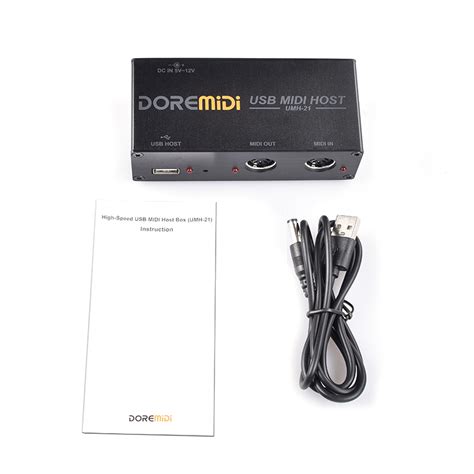 Doremidi High Speed Usb Midi Host Box Midi Host Usb To Midi Converter