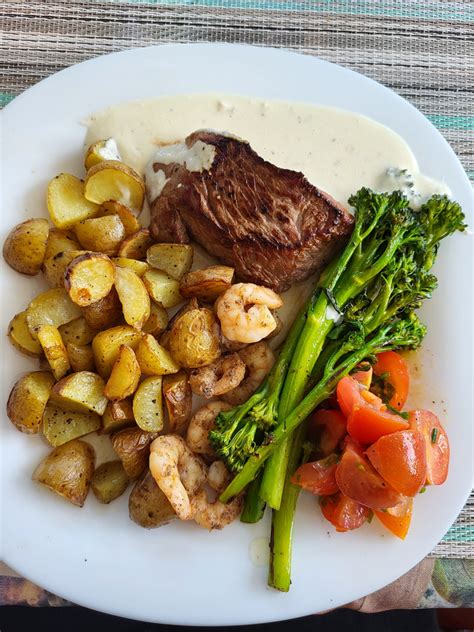 Surf Turf Garnalen En Biefstuk MAMMA S RECEPTENBOEKJE