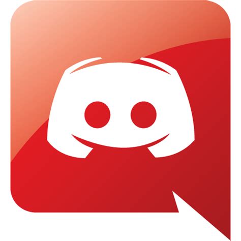 Web 2 Ruby Red Discord Icon Free Web 2 Ruby Red Site Logo Icons Web