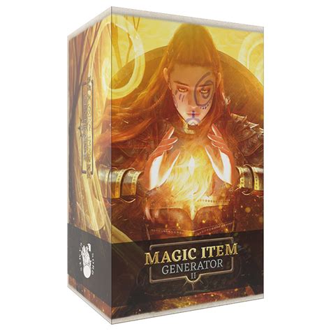 Magic Item Generator II Box Set RPGs Miniature Market