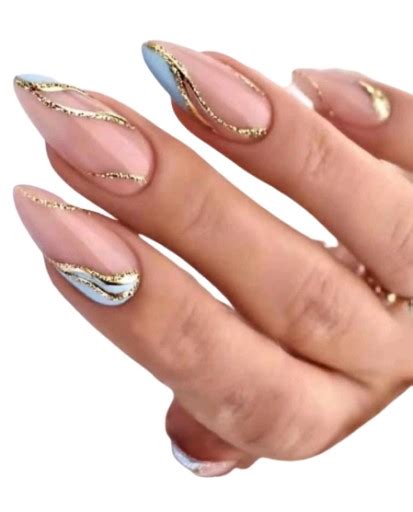 Paznokcie PRESS ON NAILS TIPSY 24 NUDE Brokat 14300610926 Allegro Pl