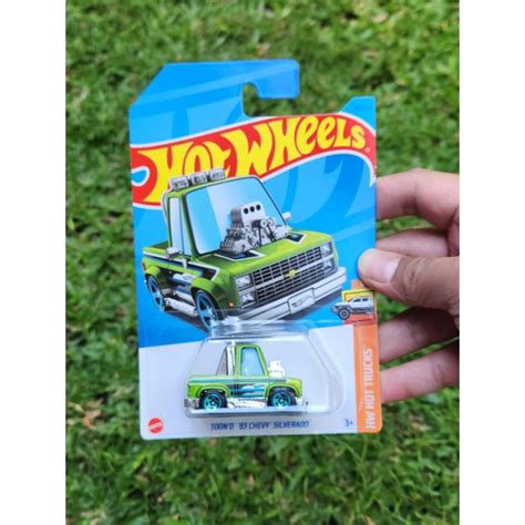 Jual Hot Wheels Toon D Chevy Silverado Original Shopee Indonesia
