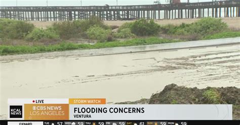 Ventura residents concerned about potential flooding - CBS Los Angeles