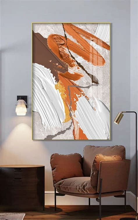 轻奢抽象装饰画 高清喷绘，晶瓷画 Abstract Wall Art Painting Wall Art Painting Abstract Decorative Painting