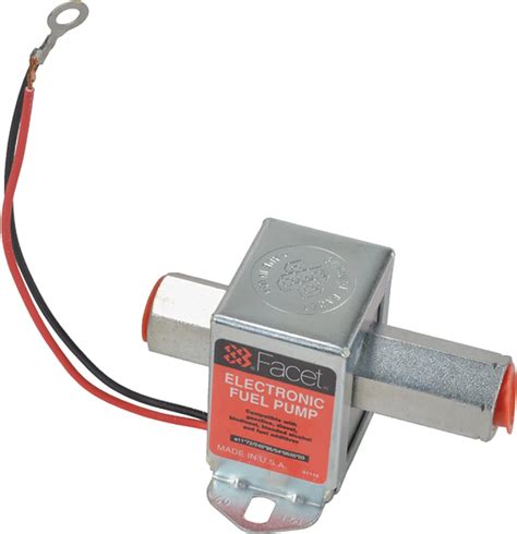 Facet 40345 Facet Cube 12v Fuel Pump 12 15 Psi 96 Lift 12 20 Inlet Automotive