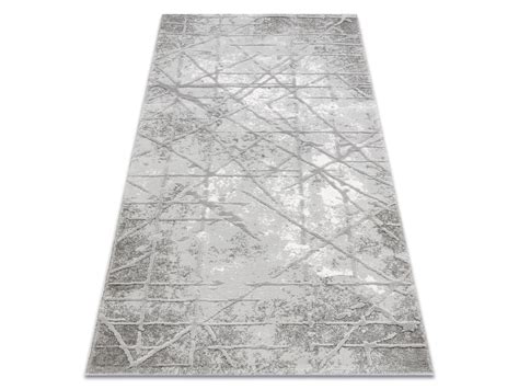 Alfombra Acr Lica Vals Abstracci N Vintage Gris X Cm