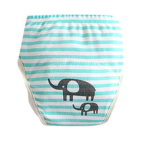 Weebloom Kids Girls Sweatpants Cartoon Gauze Waterproof Leak-Proof