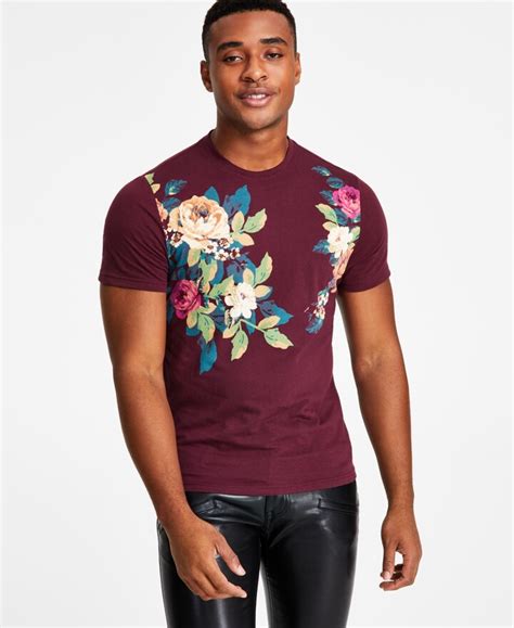 Inc International Concepts Mens Andres Floral Graphic T Shirt Created