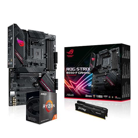 Amd Ryzen 5 5600x Asus B550 Ram 16 Go 3200 Mhz Kit Upgrade Pc Sur Materiel