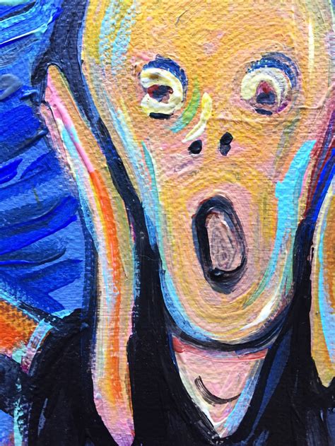 Edvard Munch The Scream Reproduction Hight Quality Original | Etsy