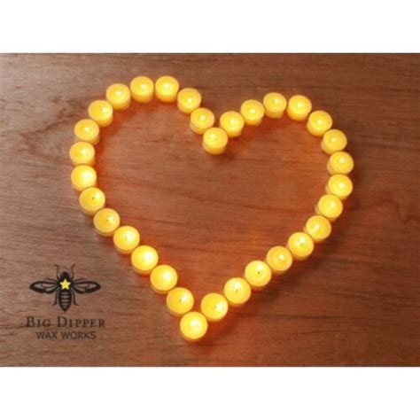 Big Dipper Wax Works Pure Beeswax Tea Lights Box Of Kroger