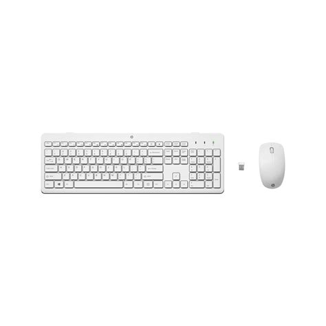 Hp 230 Wireless Mouse And Keyboard Combo White 3l1f0aa Bunnings