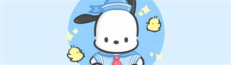 Pochacco Wallpaper 4K, 8K, Cute Cartoon, Blue Aesthetic, 60% OFF