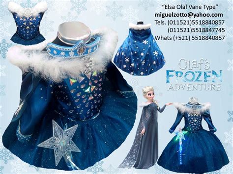 Elsa Olaf Frozen Adventure Cosplay dress costume by miguelzotto on ...