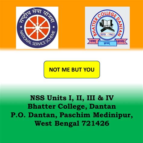 Nss Units Bhatter College Dantan Youtube