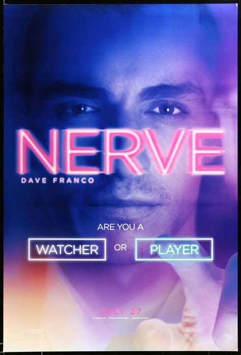 Nerve (2016) Original One-Sheet Movie Poster - Original Film Art ...