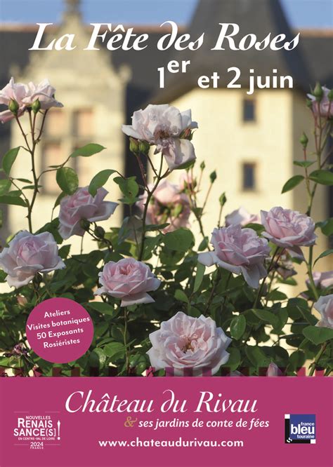 Fête de la Rose au Château du Rivau les 1er et 2 juin 2024