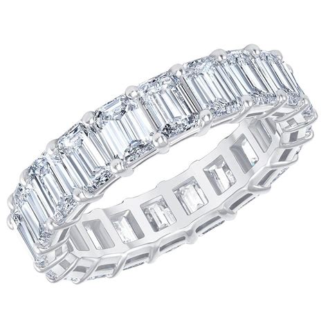 Harry Winston Carat Gia Certified Emerald Cut Diamond Platinum