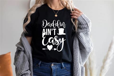 Daddin Ain T Easy Father S Day SVG PNG Graphic By Mahmudar Rahman