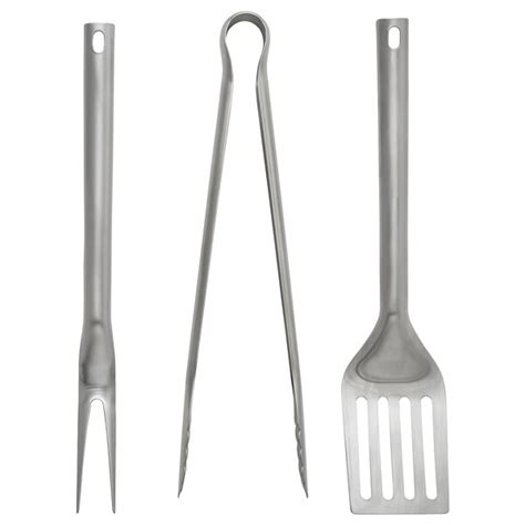 Grilltider 3 Piece Barbecue Tools Set Ikea