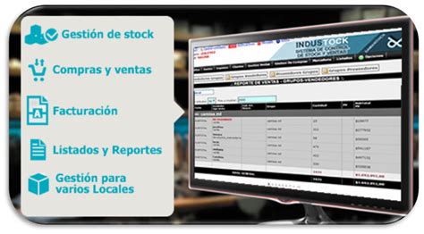 Caracteristicas Industock Sistema De Control De Stock Y Ventas Para Multiples Sucursales