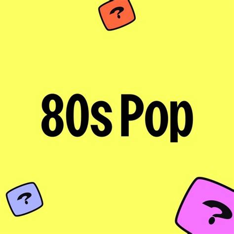 80s Pop playlist | Listen on Deezer