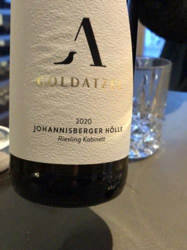 Goldatzel Johannisberger H Lle Riesling Kabinett Vivino Us