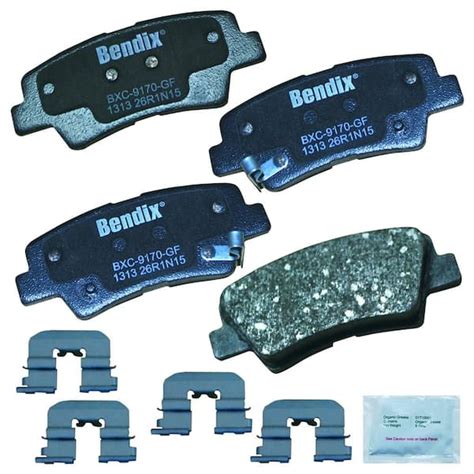 Bendix Premium Copper Free Disc Brake Pad Set Cfc The Home Depot