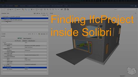 Finding Ifcproject Inside Solibri Youtube