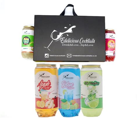 Mocktail Premium Mix Gift Box - EDELICOUS COCKTAILS