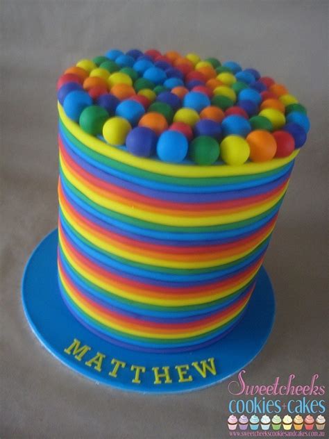 Rainbow Cake | Rainbow cake, Vegan wedding cake, Vegan kids