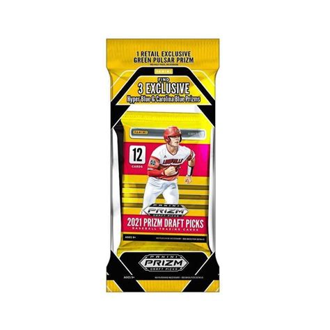 Panini Prizm Draft Picks Baseball Card Cello Pack Steel City